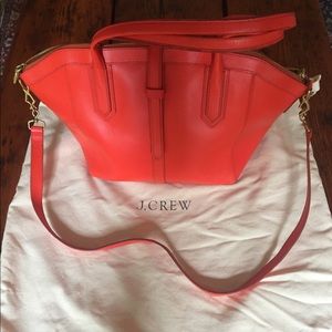 Jcrew leather handbag